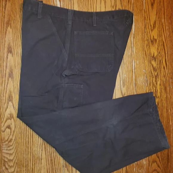 Men's Brown Work Pants - Picture 5 of 5